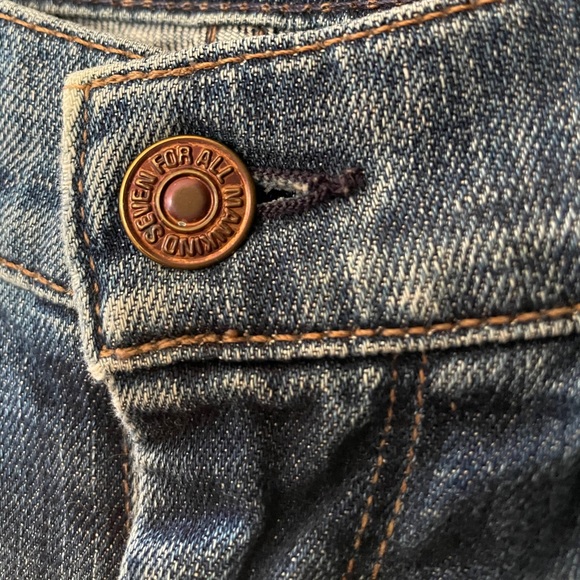 7 For All Mankind Bootcut High Rise Jeans - Picture 4 of 7